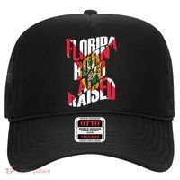 Florida Born And Raised Florida Flag Hat thumb 0