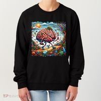 Funny Brain Adventure AlzheimerS Patients And Caregivers Gift Women's Sweatshirt thumb 0