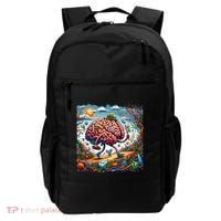 Funny Brain Adventure AlzheimerS Patients And Caregivers Gift Backpack thumb 0