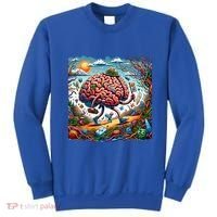 Funny Brain Adventure AlzheimerS Patients And Caregivers Gift Sweatshirt thumb 0