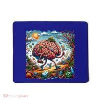 Funny Brain Adventure AlzheimerS Patients And Caregivers Gift Mousepad thumb 0