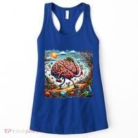 Funny Brain Adventure AlzheimerS Patients And Caregivers Gift Women's Tank Top thumb 0