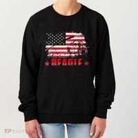 Funny Beagle American Flag Dog Dad Dog Mom Women's Sweatshirt thumb 0