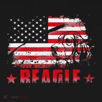 Funny Beagle American Flag Dog Dad Dog Mom Apron thumb 3