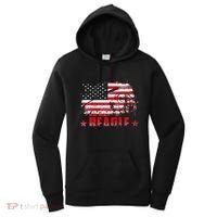 Funny Beagle American Flag Dog Dad Dog Mom Women's Hoodie thumb 0