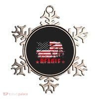 Funny Beagle American Flag Dog Dad Dog Mom Ornament thumb 0