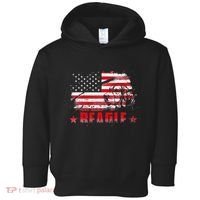 Funny Beagle American Flag Dog Dad Dog Mom Toddler Hoodie thumb 0