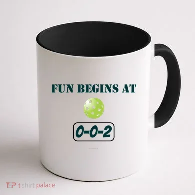 Fun Begins At 002 Coffee Mug back