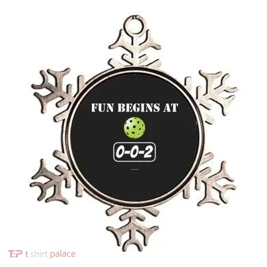 Fun Begins At 002 Ornament