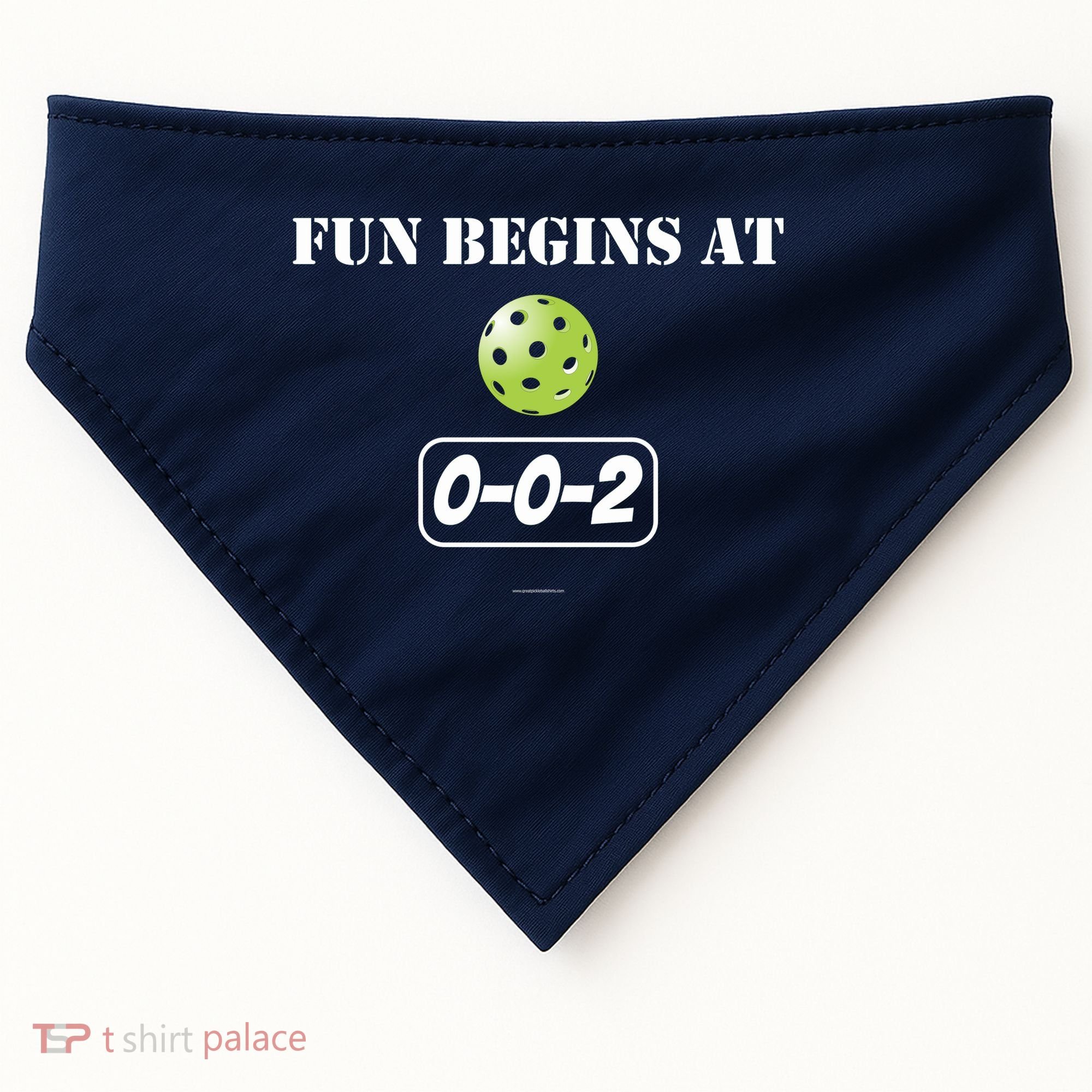 Fun Begins At 002 USA-Made Doggie Bandana