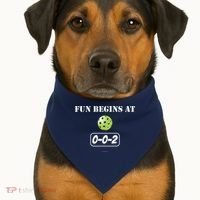 Fun Begins At 002 USA-Made Doggie Bandana thumb 1