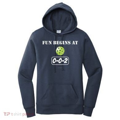 Fun Begins At 002 Women's Hoodie