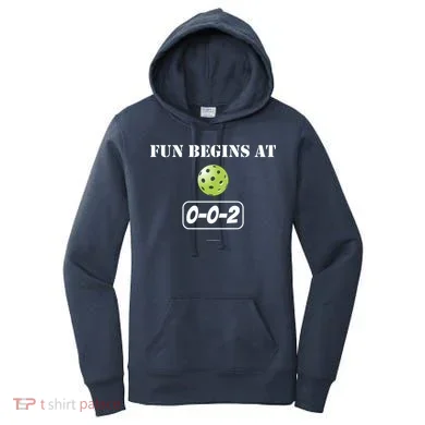 Fun Begins At 002 Women's Hoodie
