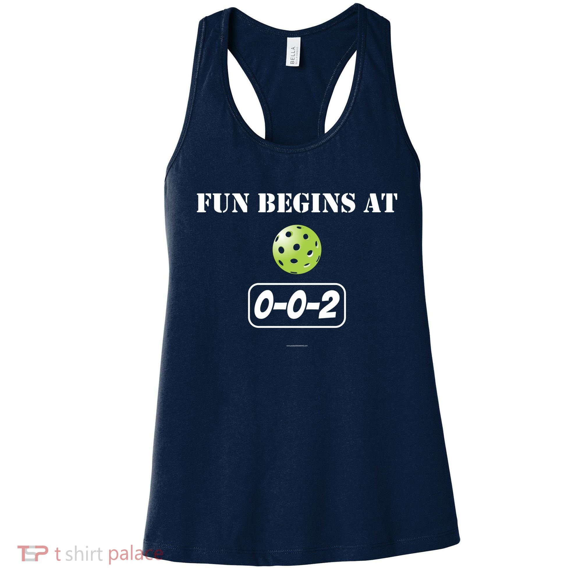 Fun Begins At 002 Women's Tank Top