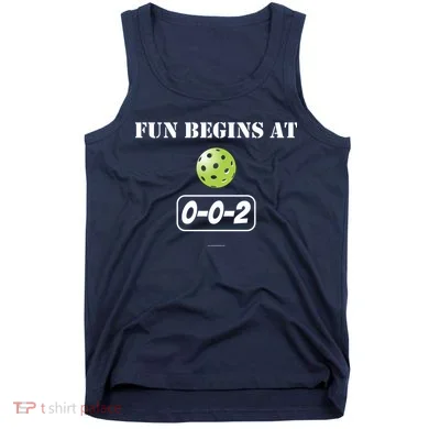 Fun Begins At 002 Tank Top