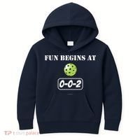 Fun Begins At 002 Kids Hoodie thumb 0