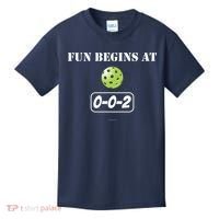 Fun Begins At 002 Kids T-Shirt thumb 0