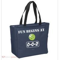 Fun Begins At 002 Tote Bag thumb 2