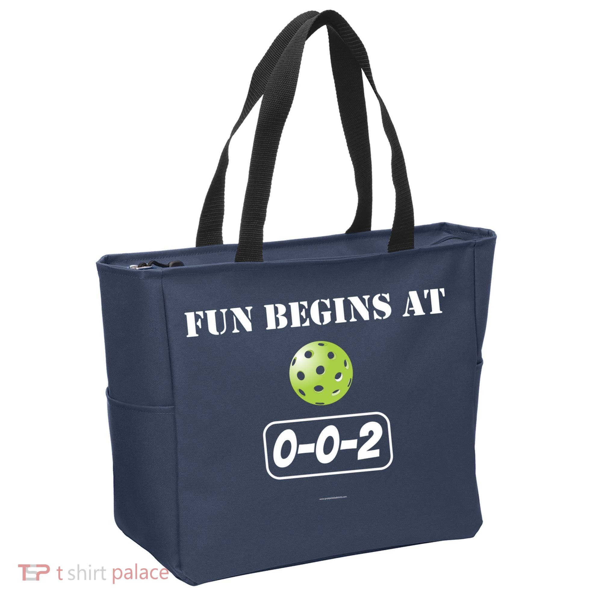 Fun Begins At 002 Tote Bag