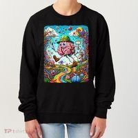 Funny Brain Adventure Landscape AlzheimerS Awareness Gift Women's Sweatshirt thumb 0