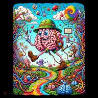 Funny Brain Adventure Landscape AlzheimerS Awareness Gift Coffee Mug thumb 5