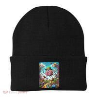 Funny Brain Adventure Landscape AlzheimerS Awareness Gift Beanie thumb 0