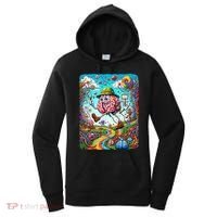 Funny Brain Adventure Landscape AlzheimerS Awareness Gift Women's Hoodie thumb 0