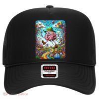 Funny Brain Adventure Landscape AlzheimerS Awareness Gift Hat thumb 0