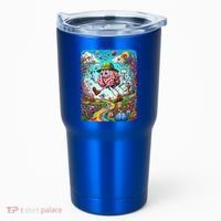 Funny Brain Adventure Landscape AlzheimerS Awareness Gift Tumbler thumb 0