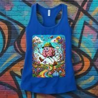 Funny Brain Adventure Landscape AlzheimerS Awareness Gift Women's Tank Top thumb 3