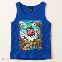Funny Brain Adventure Landscape AlzheimerS Awareness Gift Tank Top thumb 2