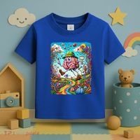 Funny Brain Adventure Landscape AlzheimerS Awareness Gift Toddler T-Shirt thumb 3