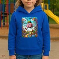 Funny Brain Adventure Landscape AlzheimerS Awareness Gift Kids Hoodie thumb 3
