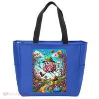 Funny Brain Adventure Landscape AlzheimerS Awareness Gift Tote Bag thumb 0