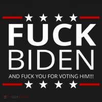 F!ck Biden And F*ck You For Voting Him Backpack thumb 2