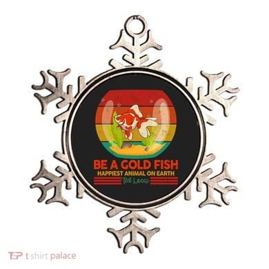 Funny Be A Gold Fish Happiest Animal On Earth Ted Lasso Ornament