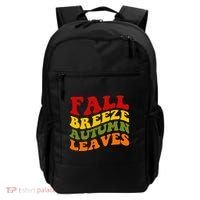 Fall Breeze Autumn Leaves Retro Backpack thumb 0
