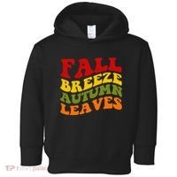 Fall Breeze Autumn Leaves Retro Toddler Hoodie thumb 0