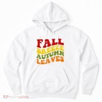 Fall Breeze Autumn Leaves Retro Hoodie thumb 0