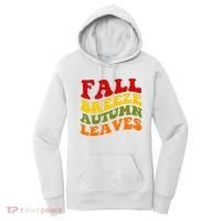 Fall Breeze Autumn Leaves Retro Women's Hoodie thumb 0