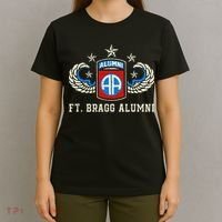 Ft Bragg Alumni Army 82nd Airborne Division Paratrooper T-Shirt thumb 4