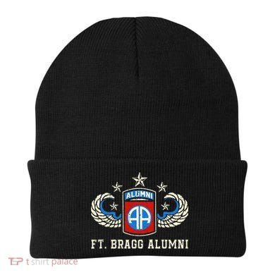 Ft Bragg Alumni Army 82nd Airborne Division Paratrooper Beanie