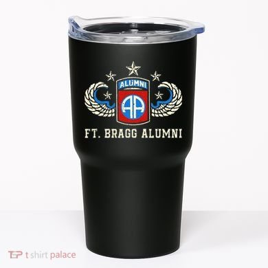 Ft Bragg Alumni Army 82nd Airborne Division Paratrooper Tumbler