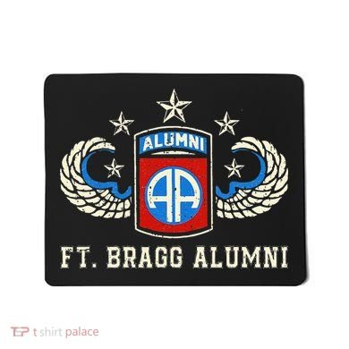 Ft Bragg Alumni Army 82nd Airborne Division Paratrooper Mousepad