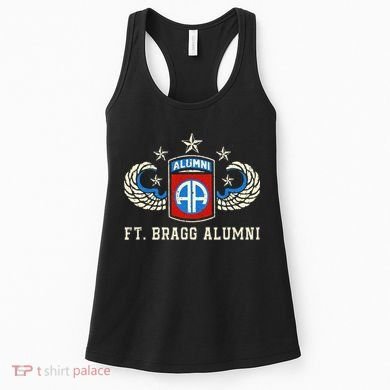 Ft Bragg Alumni Army 82nd Airborne Division Paratrooper Women's Tank Top