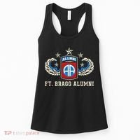 Ft Bragg Alumni Army 82nd Airborne Division Paratrooper Women's Tank Top thumb 0