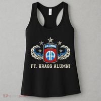 Ft Bragg Alumni Army 82nd Airborne Division Paratrooper Women's Tank Top thumb 3