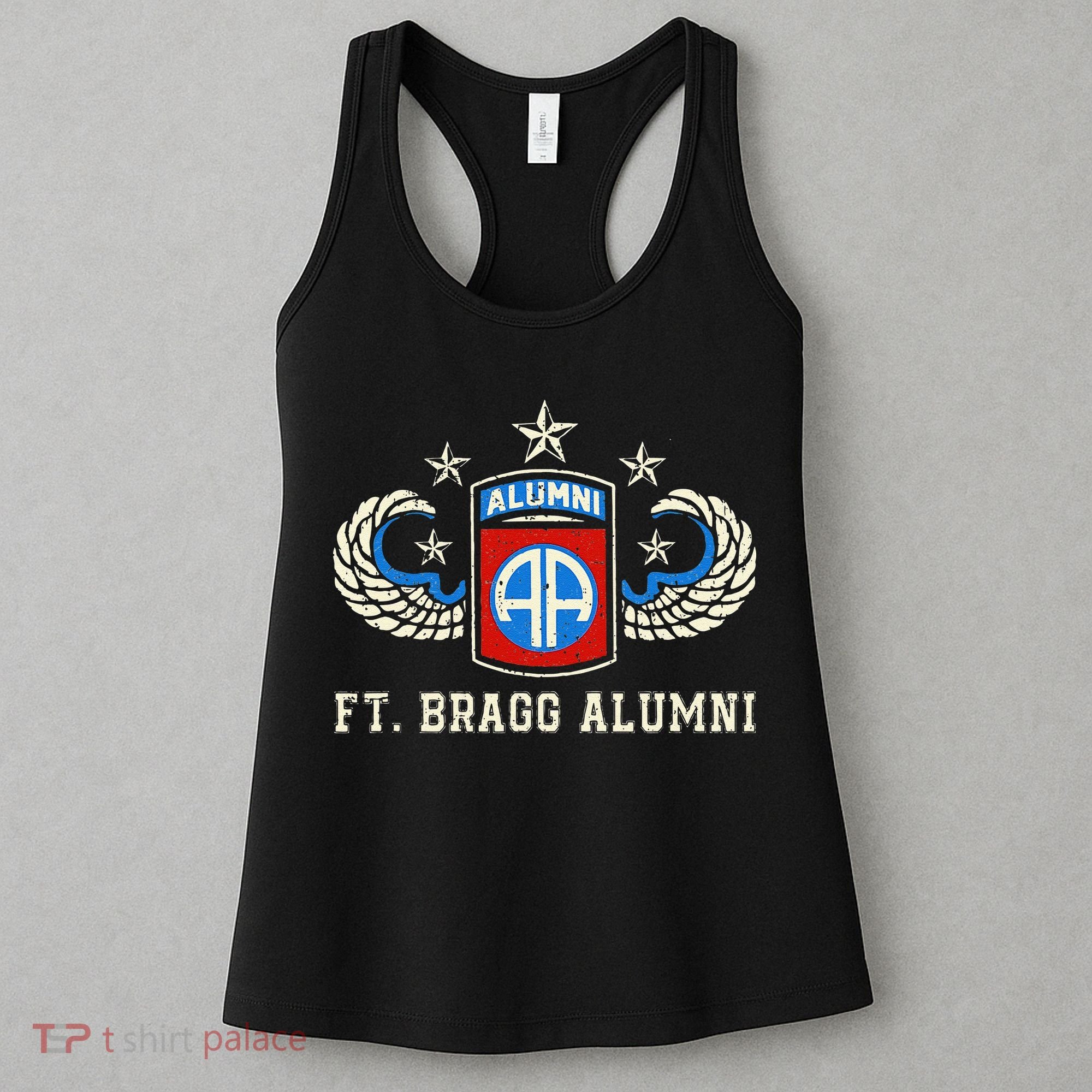 Ft Bragg Alumni Army 82nd Airborne Division Paratrooper Women's Tank Top