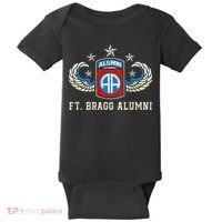 Ft Bragg Alumni Army 82nd Airborne Division Paratrooper Baby Bodysuit thumb 0