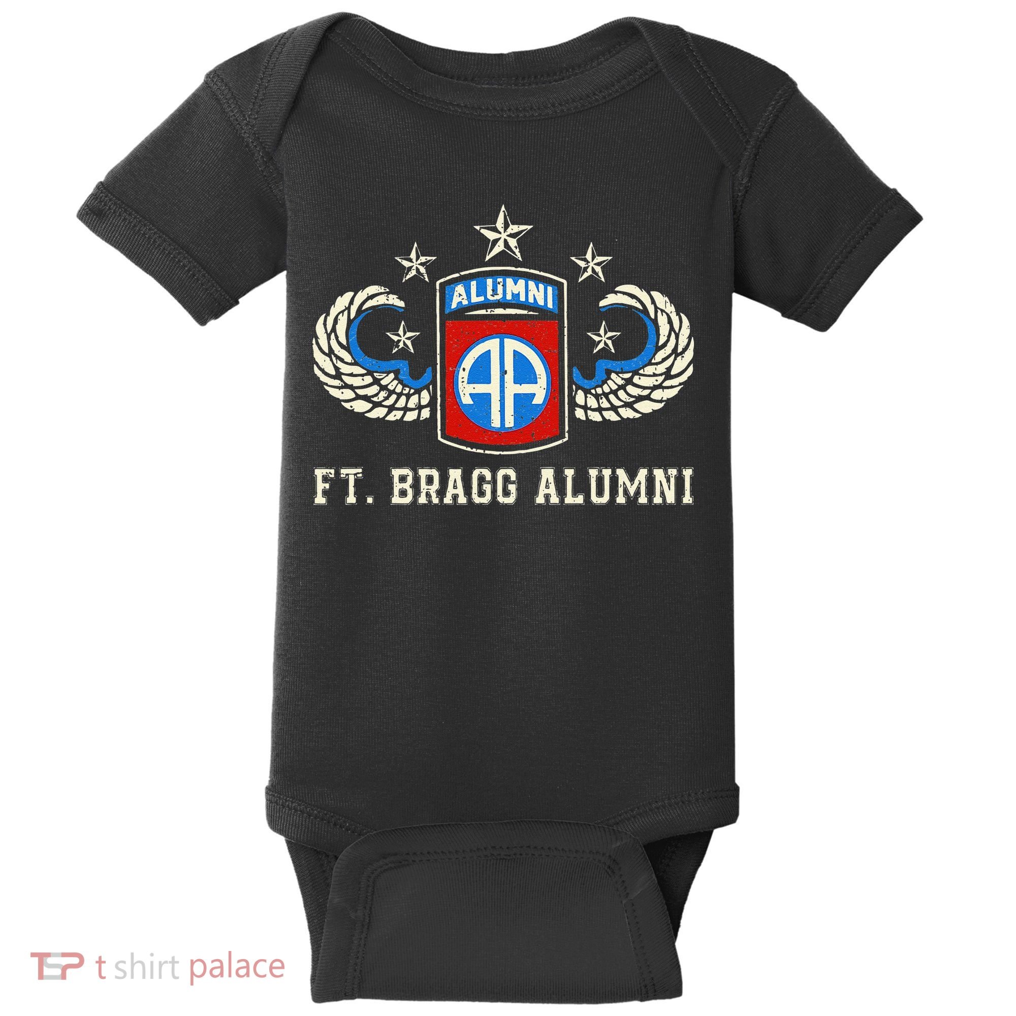 Ft Bragg Alumni Army 82nd Airborne Division Paratrooper Baby Bodysuit